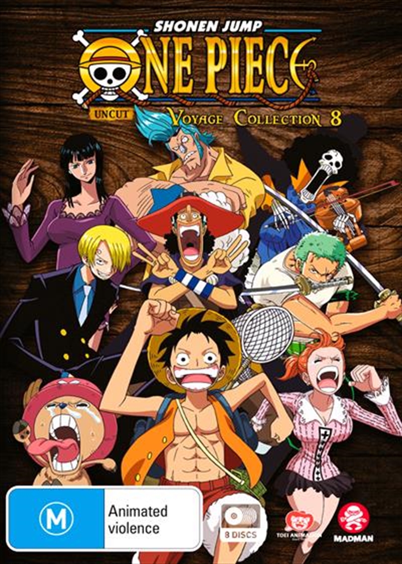 One Piece Voyage - Collection 8 - Eps 349-396 | DVD