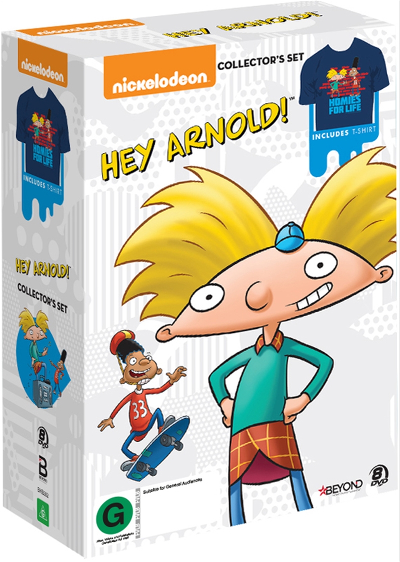 Hey Arnold Season 1 & 2 Collector's Set Bonus T-shirt/Product Detail/Animated