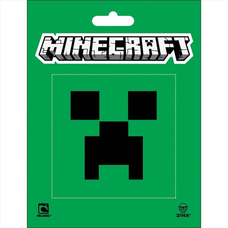 Minecraft Creeper Vinyl Sticker | Merchandise