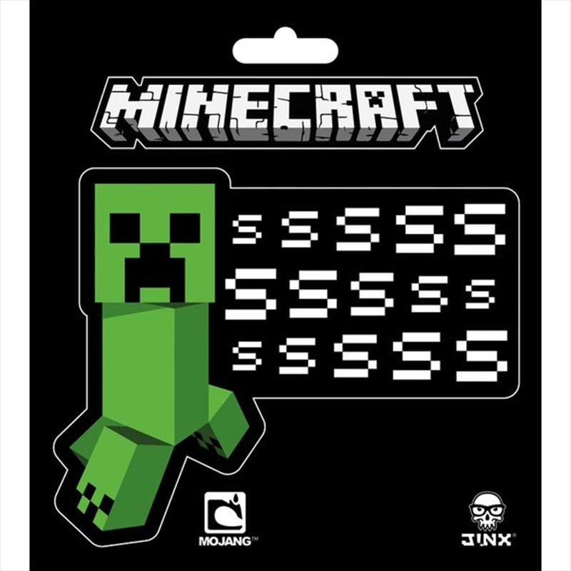 Minecraft Ssssss Vinyl Sticker | Merchandise