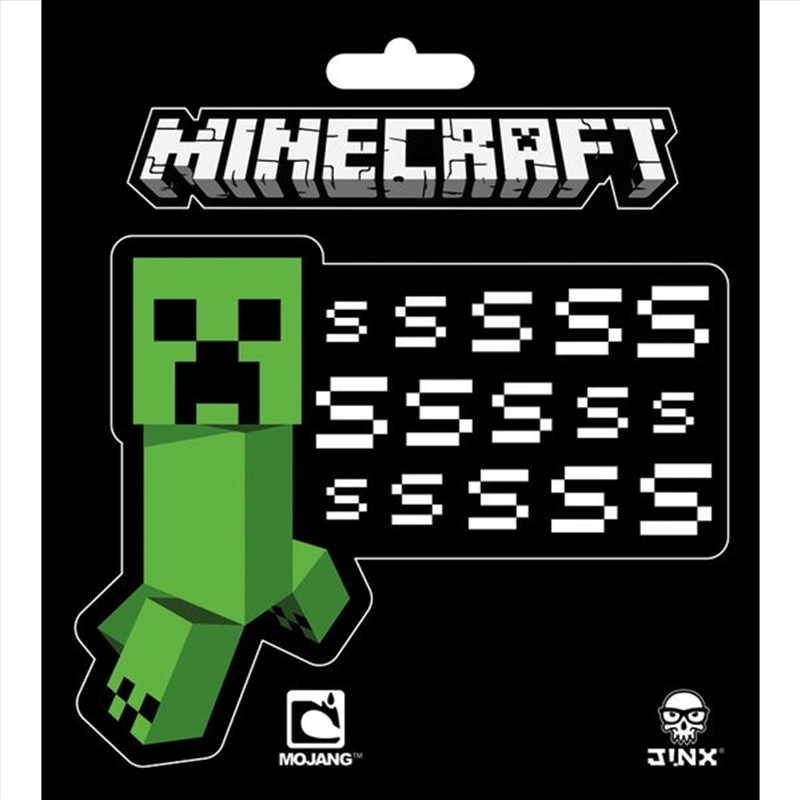 Minecraft Ssssss Vinyl Sticker/Product Detail/Stickers