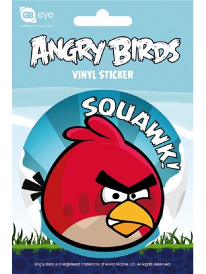 Angry Birds Squawk Vinyl Sticker/Product Detail/Stickers