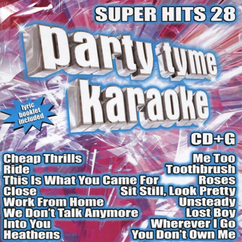 Party Tyme Karaoke - Super Hits - Vol 28/Product Detail/Karaoke