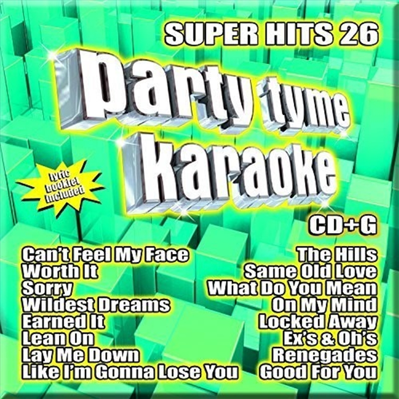 Buy Karaoke Party Tyme Karaoke Super Hits Vol 26 CD Sanity