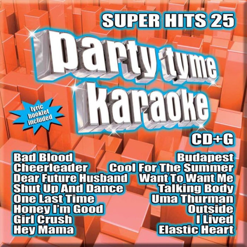 Party Tyme Karaoke - Super Hits - Vol 25/Product Detail/Karaoke