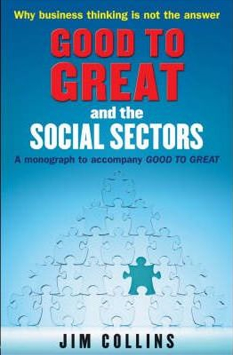 Good to Great and the Social Sectors/Product Detail/Reading