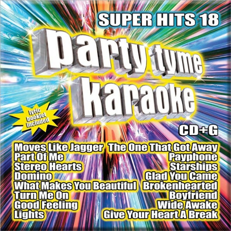 Buy Karaoke Party Tyme Karaoke Super Hits Vol 18 CD Sanity