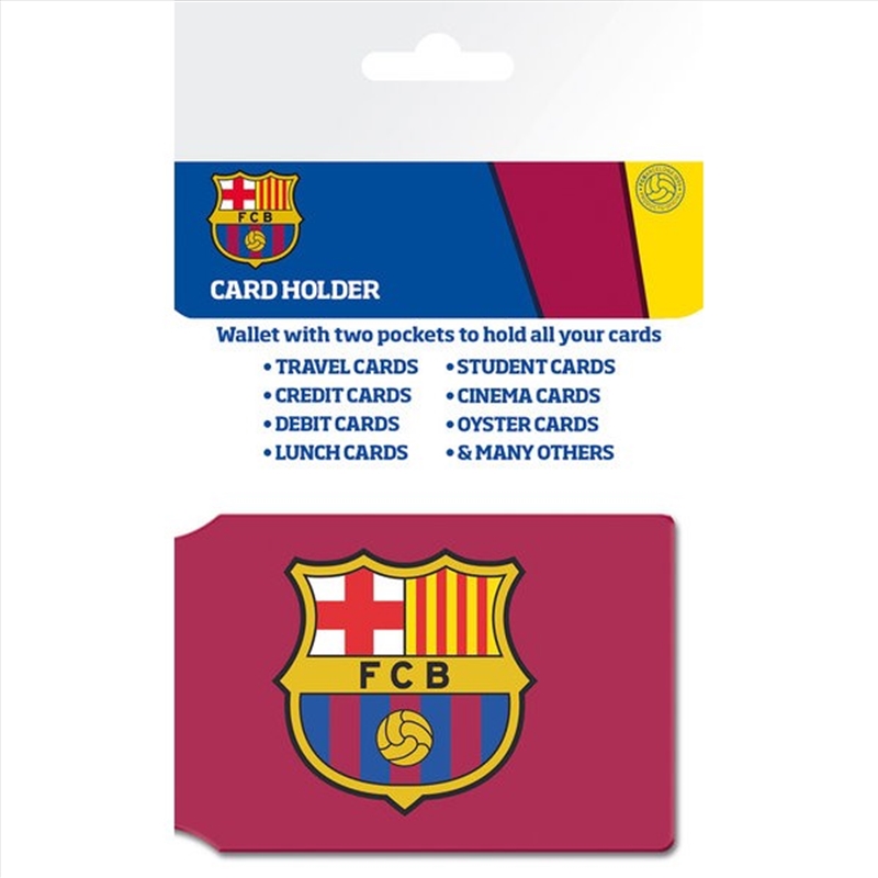 Barcelona FC Crest Card Holder/Product Detail/Wallets