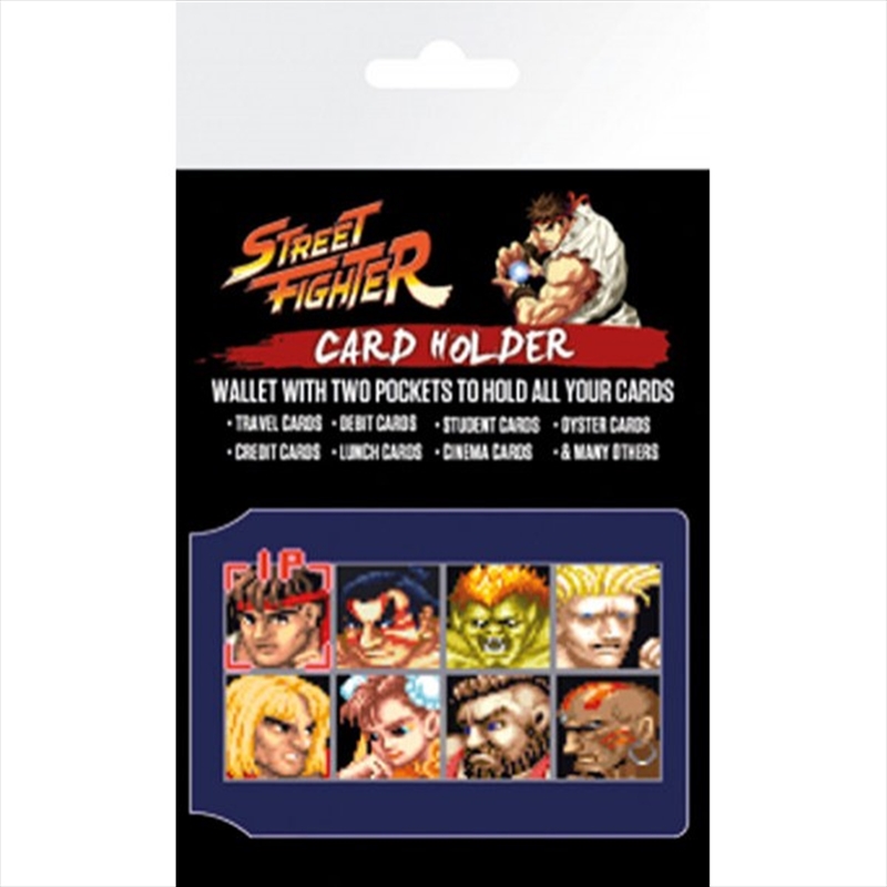 Street Fighter - Character Select Card Holder/Product Detail/Wallets