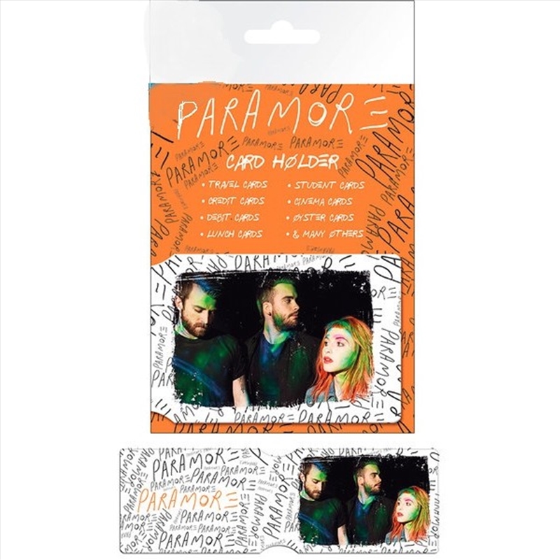 Paramore Group Card Holder/Product Detail/Wallets