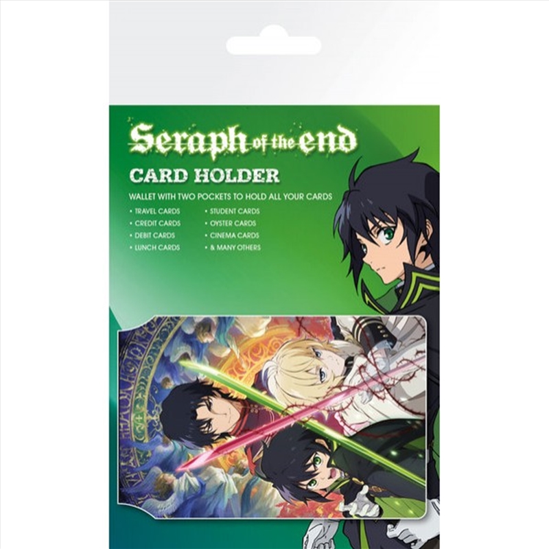 Seraph Of The End Logo Card Holder/Product Detail/Wallets
