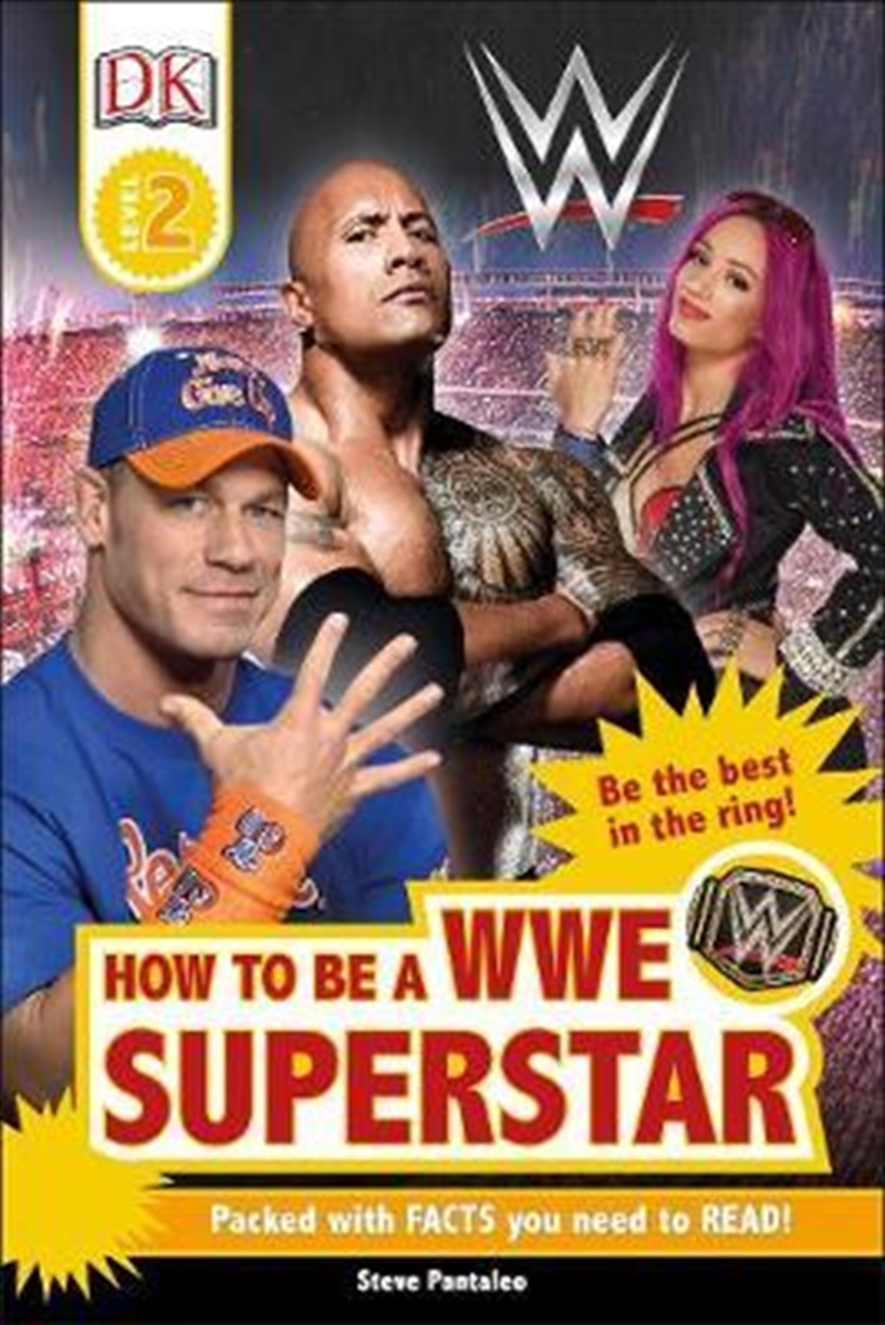 DK Reader: WWE: How to be a Superstar | Paperback Book