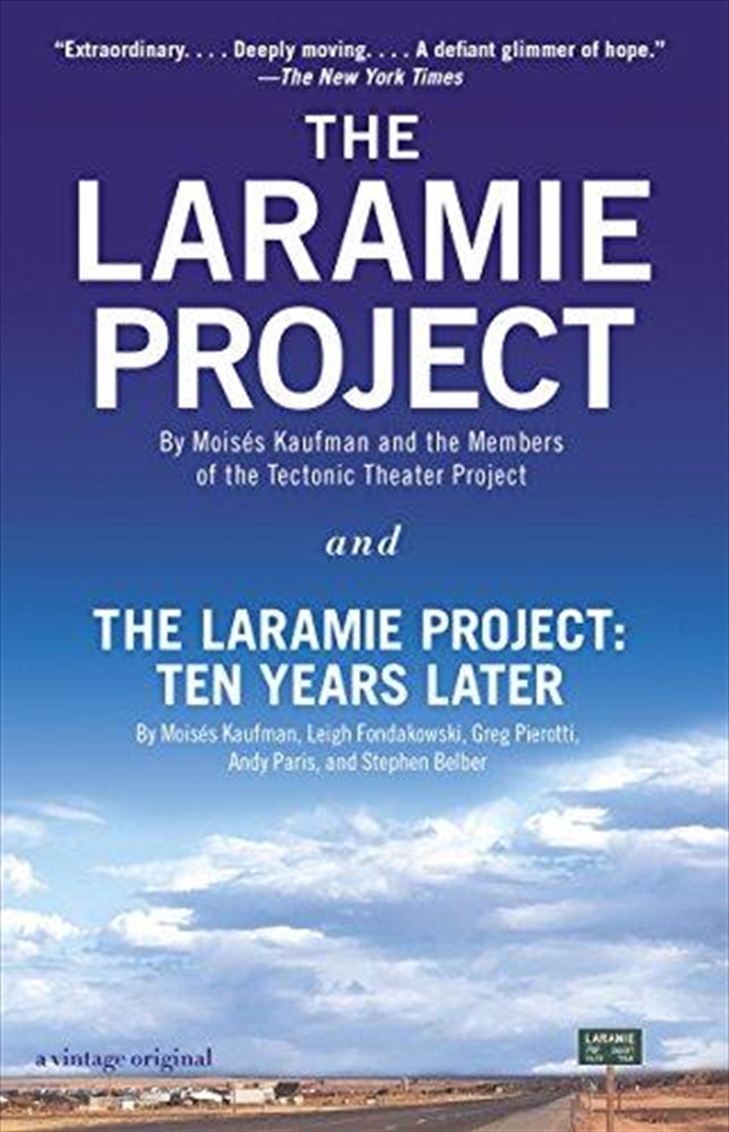The Laramie Project And The Laramie Project/Product Detail/Literature & Plays