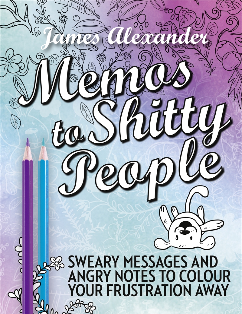 Memos to Shitty People: A Delightful & Vulgar Adult Coloring Book/Product Detail/Adults Colouring
