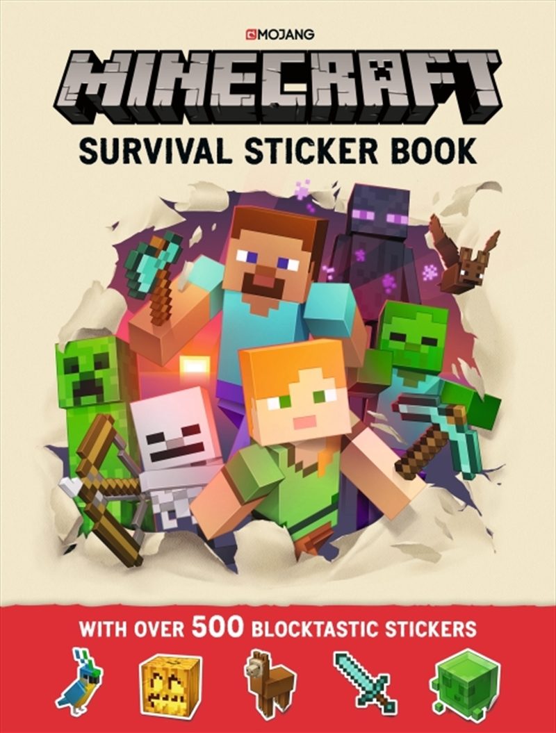 Minecraft Survival Sticker Book/Product Detail/Stickers