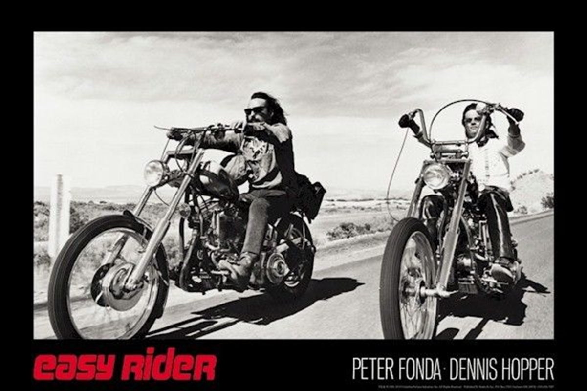 Easy Rider Black And White/Product Detail/Posters & Prints