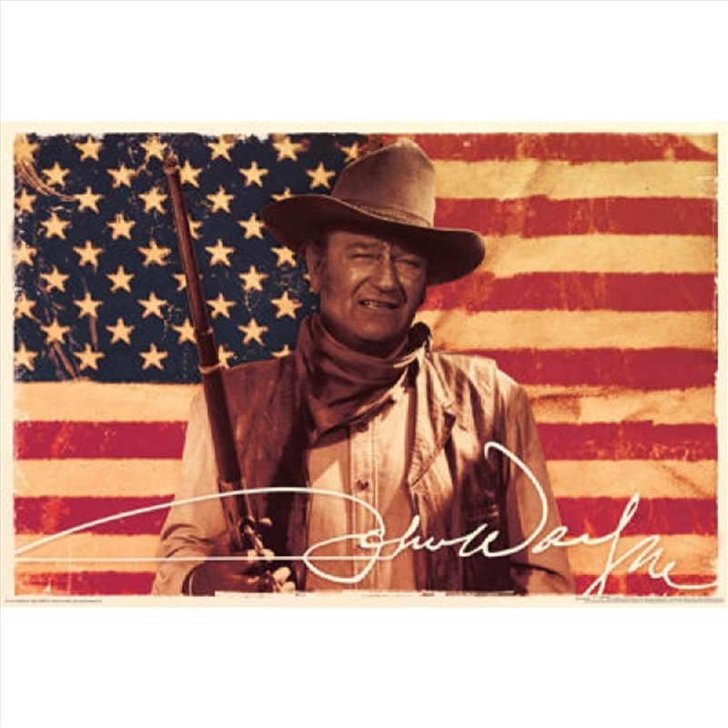 John Wayne Flag/Product Detail/Posters & Prints