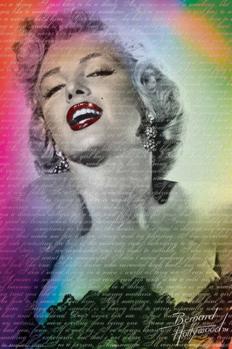 Marilyn Monroe - Words/Product Detail/Posters & Prints