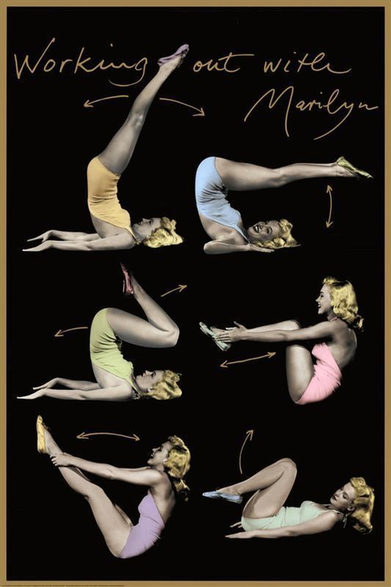 Marilyn Monroe - Work Out/Product Detail/Posters & Prints