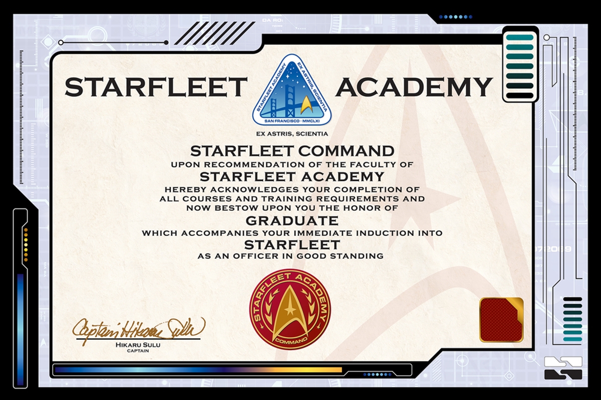 Star Trek Certificate/Product Detail/Posters & Prints