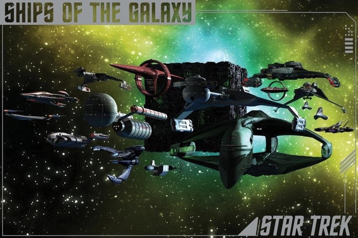 Star Trek - Ships Of The Galaxy/Product Detail/Posters & Prints