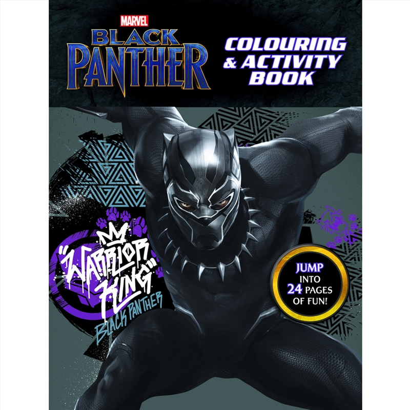 Marvel Black Panther: Colouring and Activity Book/Product Detail/Kids Colouring