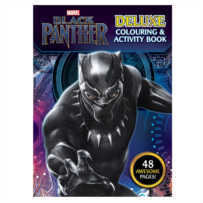 Marvel Black Panther: Deluxe Colouring and Activity Book/Product Detail/Kids Colouring