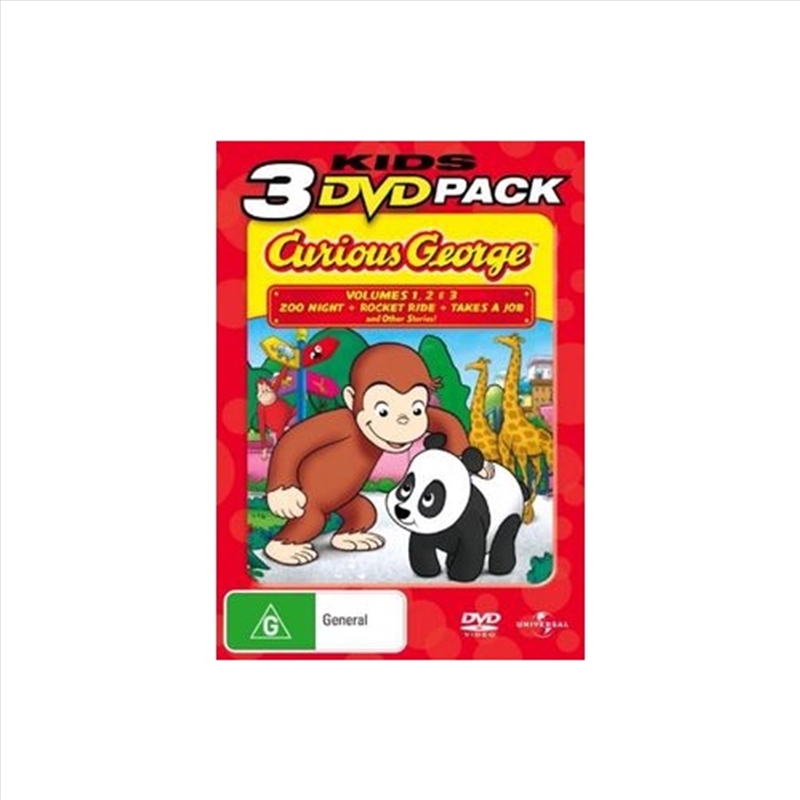 Curious George; V1-3/Product Detail/Animated