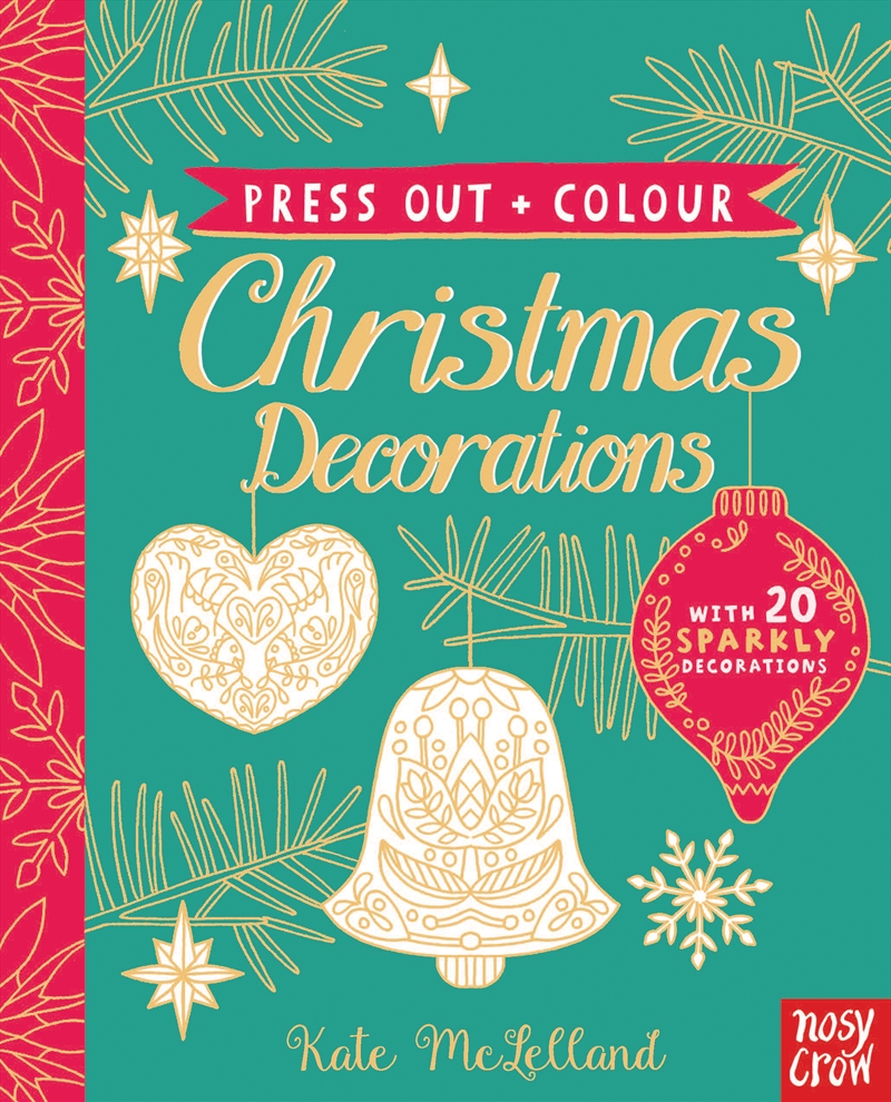 Press Out and Colour: Christmas Decorations/Product Detail/Early Childhood Fiction Books