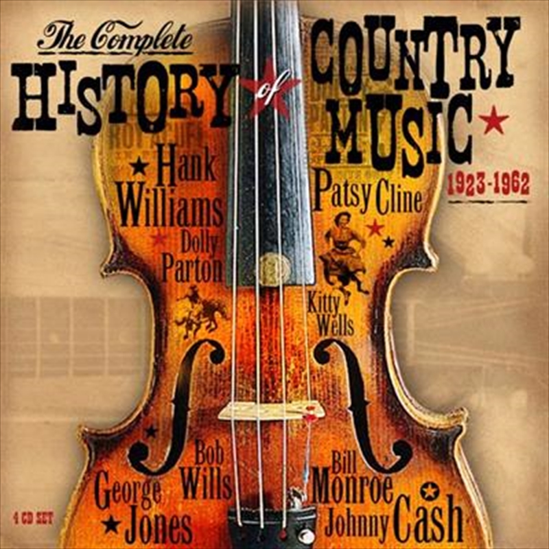 Complete History Of Country Music 1923-1962/Product Detail/Various