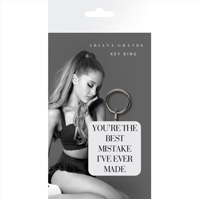 Ariana Grande - Best Mistake Keyring/Product Detail/Keyrings