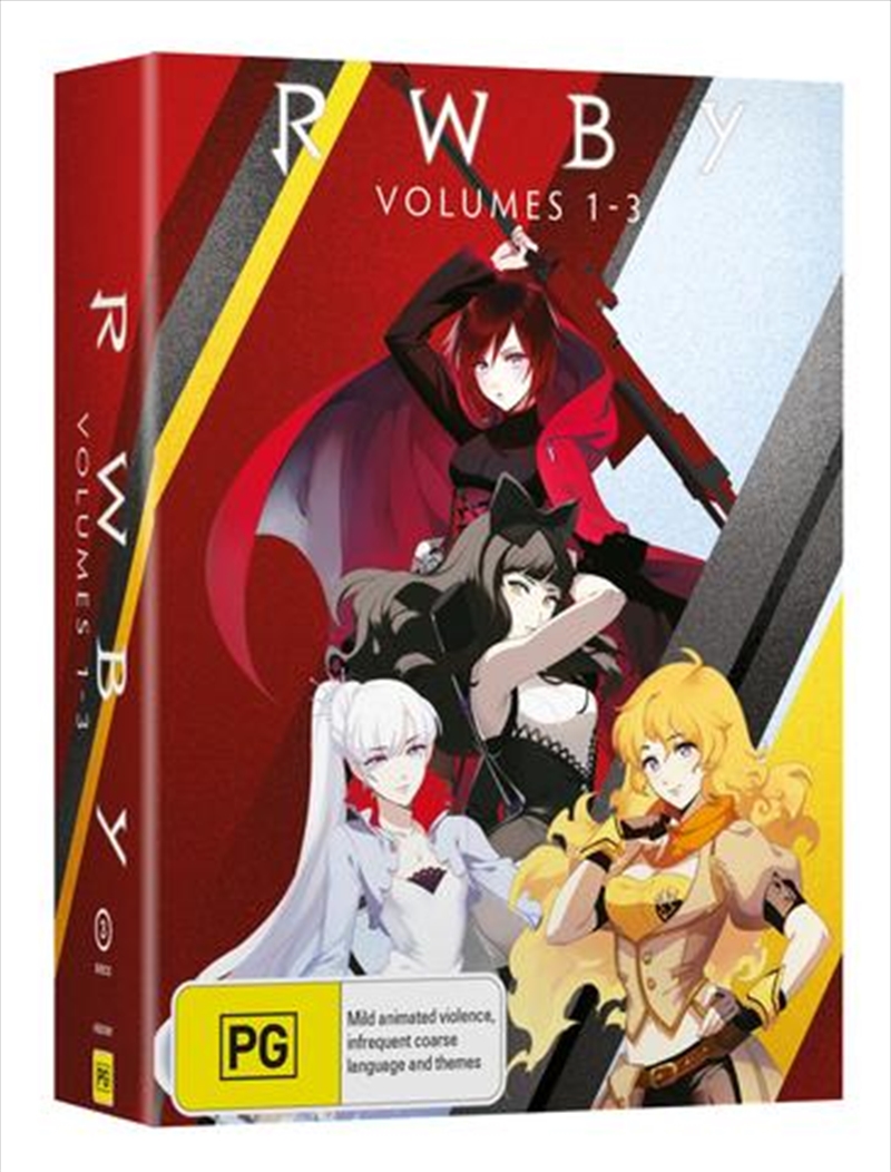 Rwby - Volume 1-3 Box Set DVD/Product Detail/Anime