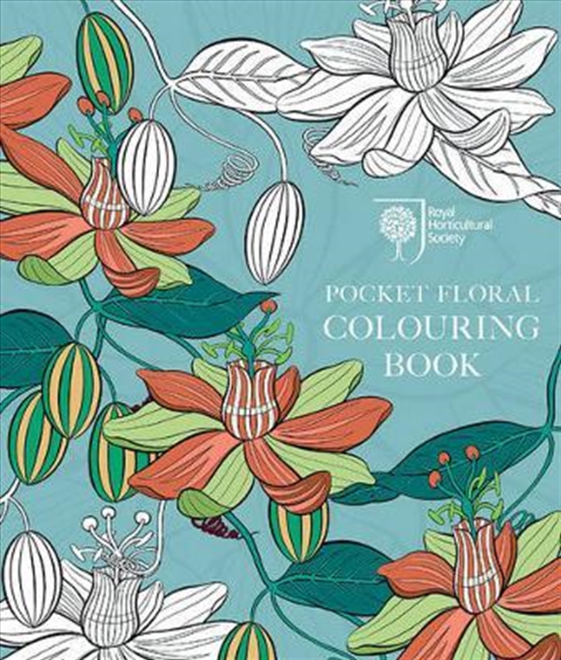 RHS Pocket Floral Colouring Book/Product Detail/Colouring