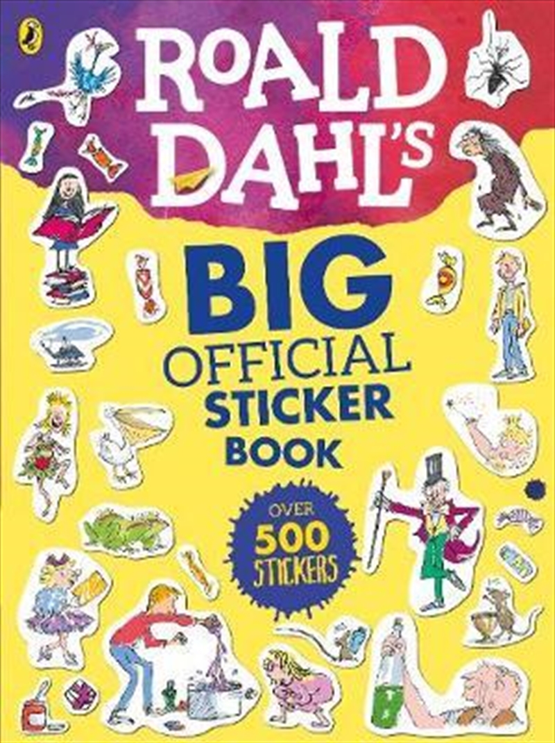 Roald Dahl's Official Sticker Book | Paperback Book