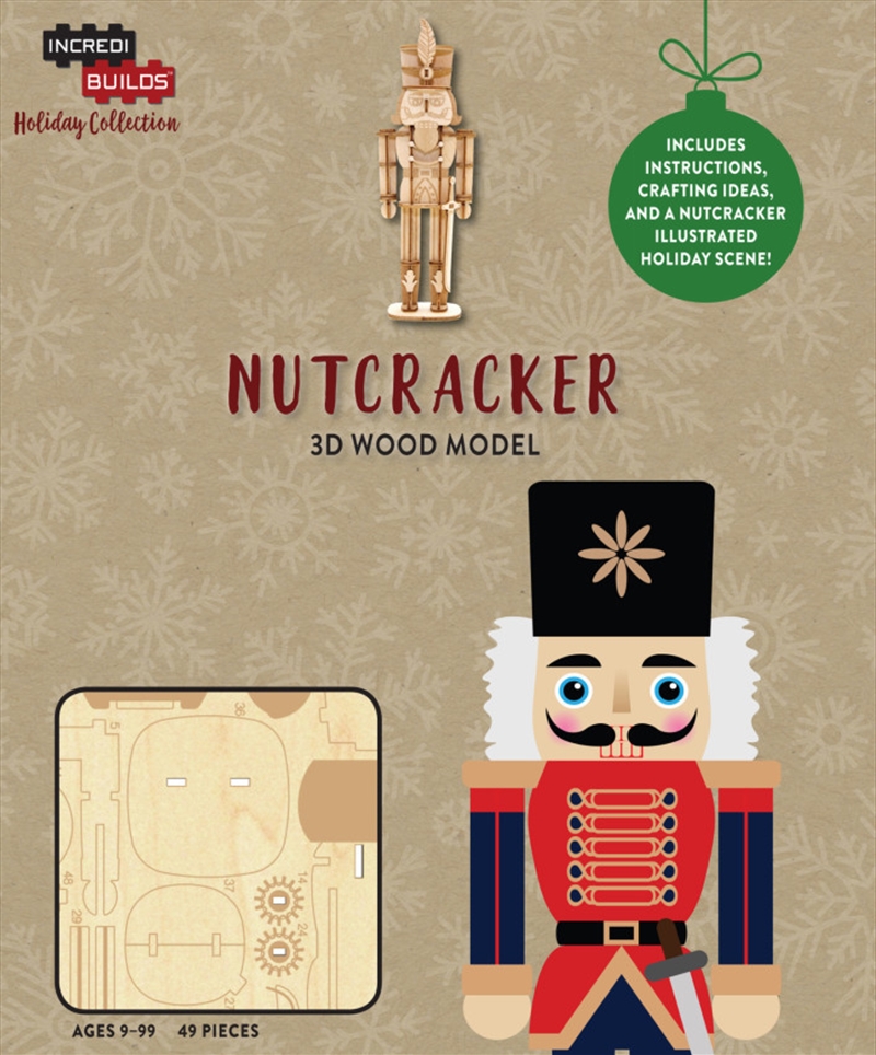 Incredibuilds Christmas Holiday Collection Nutcracker/Product Detail/Building Sets & Blocks