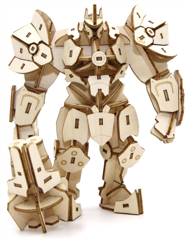 Incredibuilds Overwatch Reinhardt 3D Wood Model And Poster/Product Detail/Building Sets & Blocks