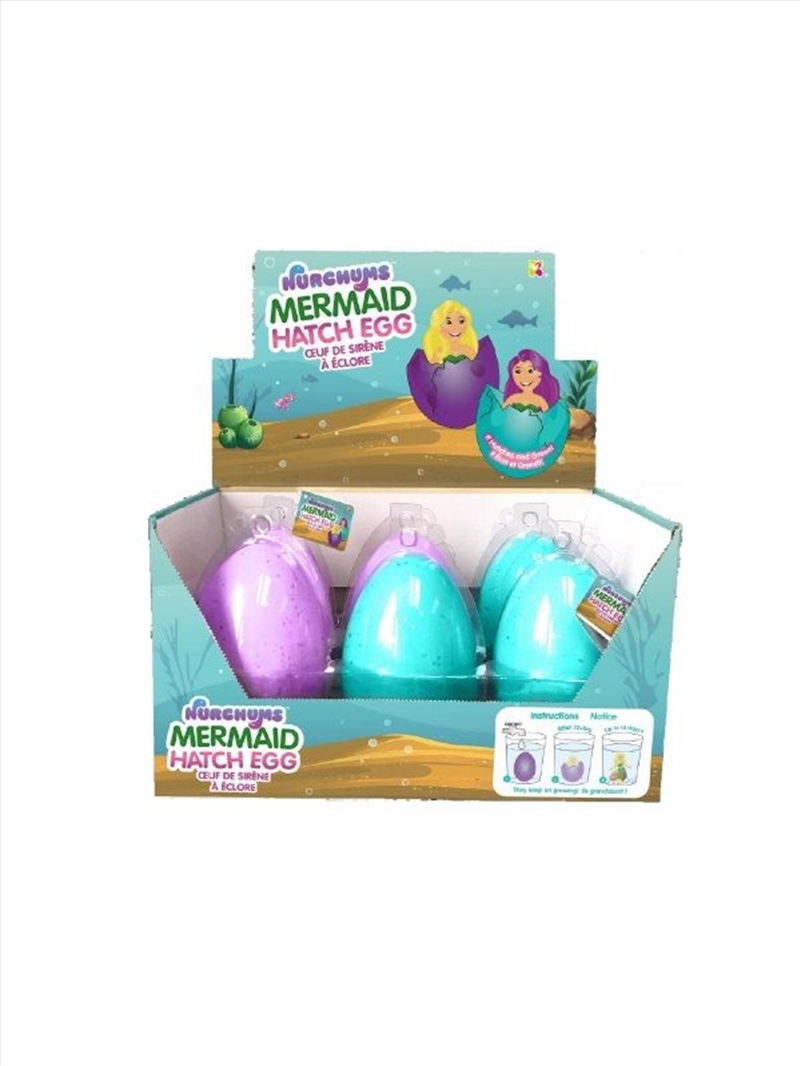 Mermaid Hatching Egg 15cm (CHOSEN AT RANDOM)/Product Detail/Grow Your Own