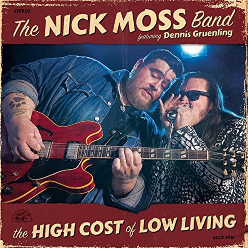 Buy Nick Moss Band The High Cost Of Low Living DVD Sanity