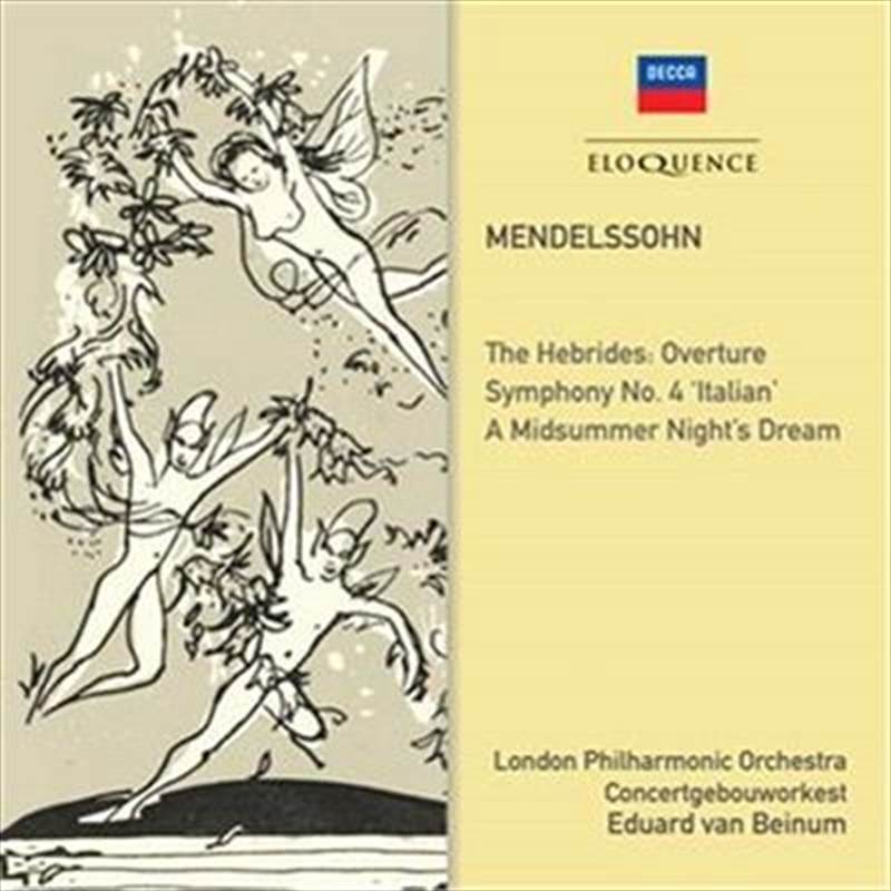 Mendelssohn: Symp 4: Midsummer/Product Detail/Classical