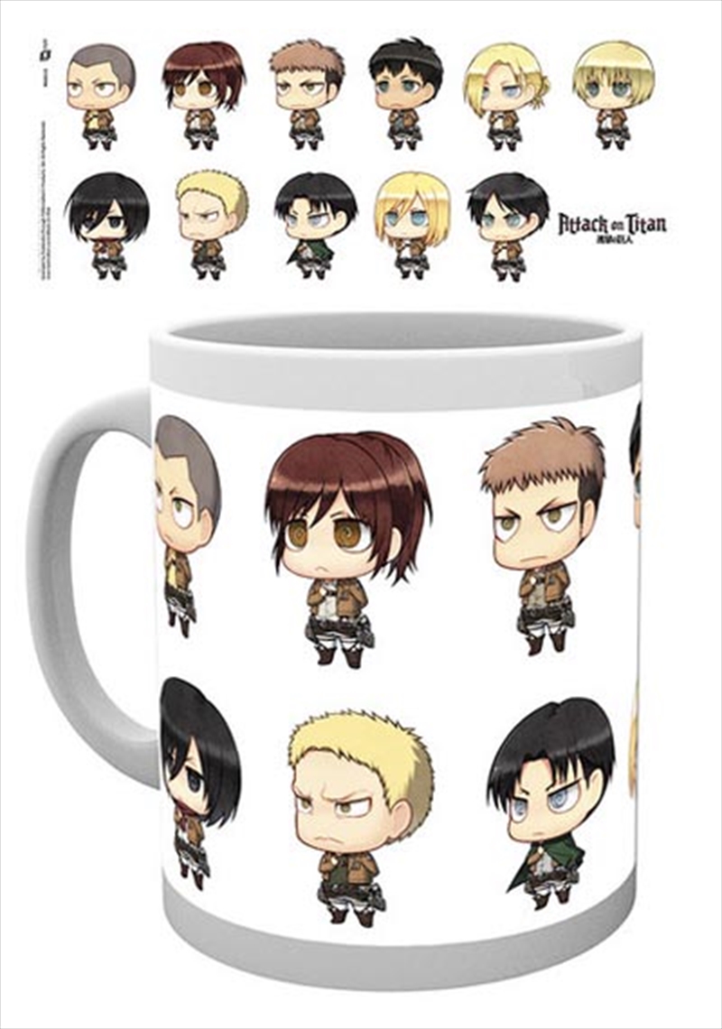 Attack On Titan - Chibi Characters/Product Detail/Mugs