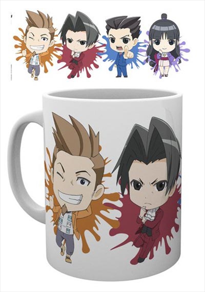 	 Ace Attorney - Chibi Characters/Product Detail/Mugs