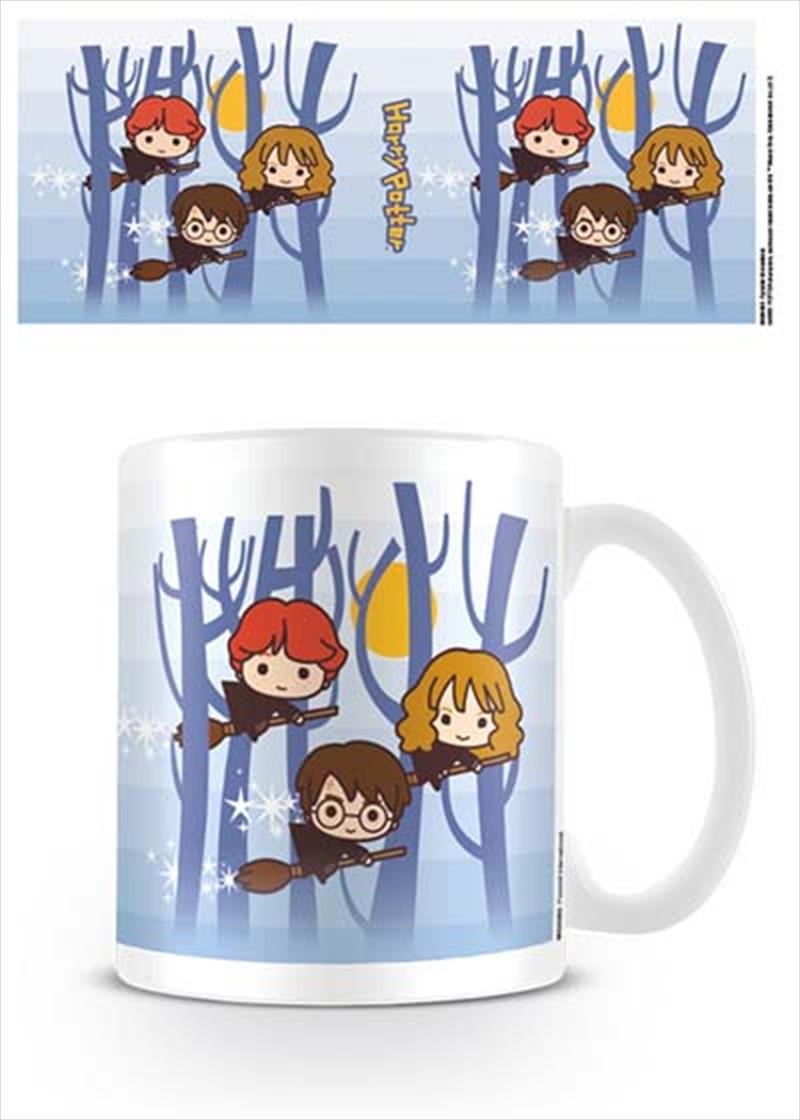 Harry Potter - Kawaii Harry Ron Hermione Flying/Product Detail/Mugs