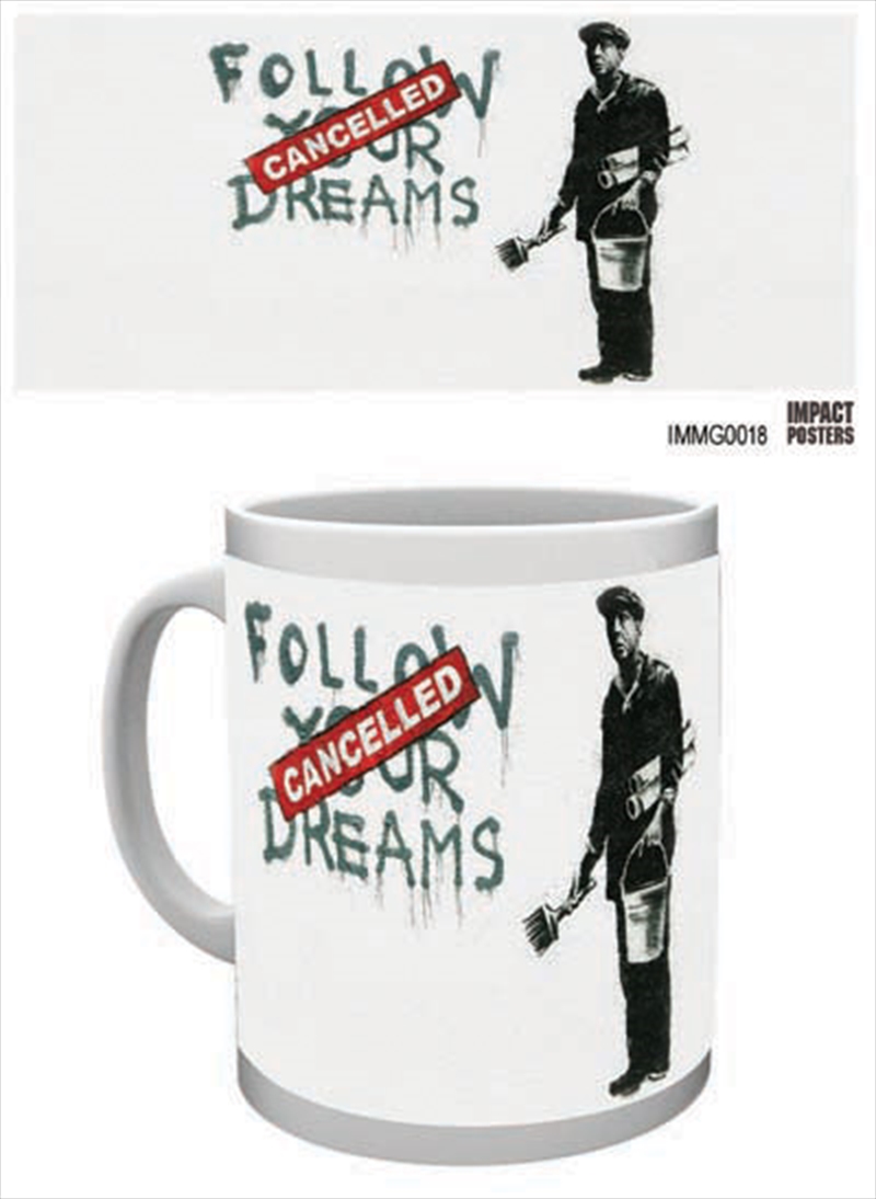 Banksy - Follow Your Dreams/Product Detail/Mugs