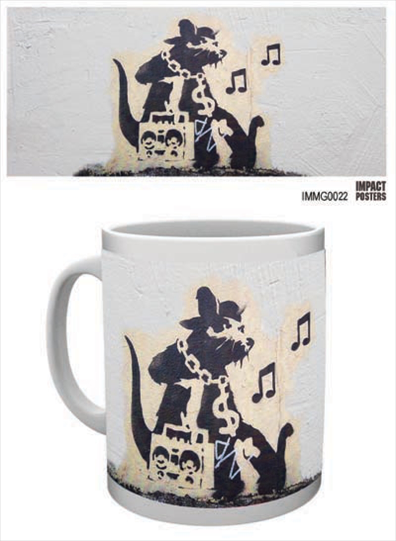 Banksy - Ghetto Rat/Product Detail/Mugs