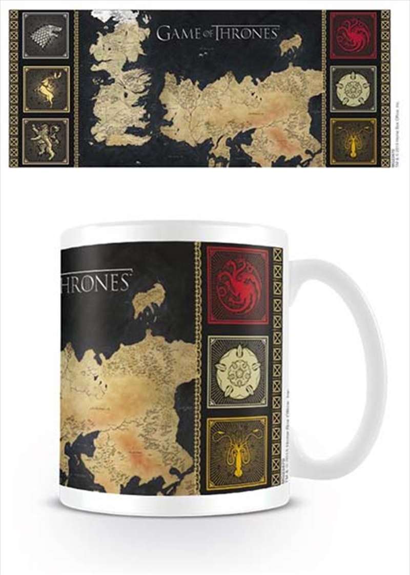 Game of Thrones - Map/Product Detail/Mugs