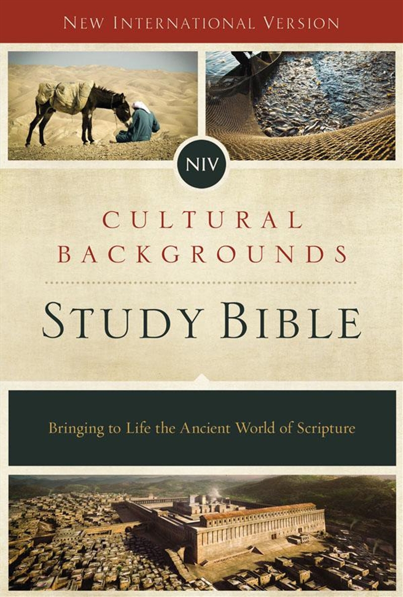 NIV, Cultural Backgrounds Study Bible, Hardcover, Red Letter Edition/Product Detail/Religion & Beliefs