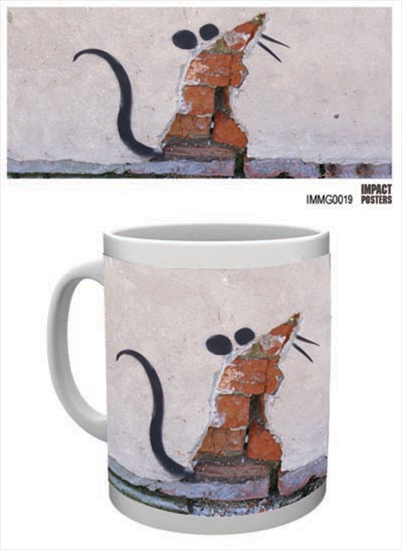 Banksy - Brick Rat/Product Detail/Mugs