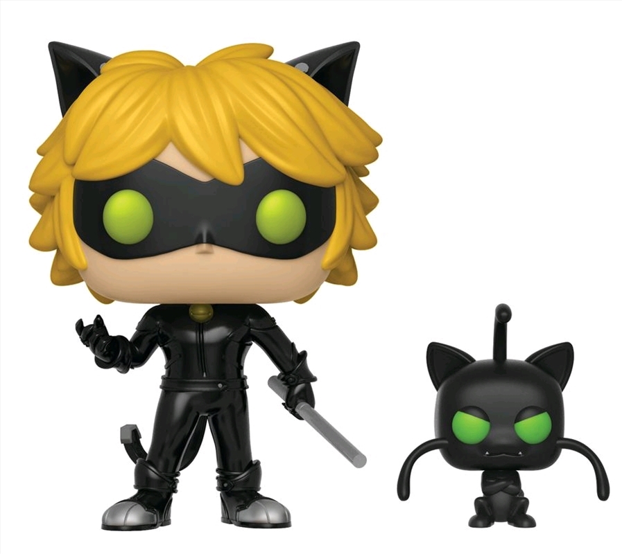 Miraculous: Tales of Ladybug & Cat Noir - Cat Noir with Plagg Pop! Vinyl/Product Detail/TV