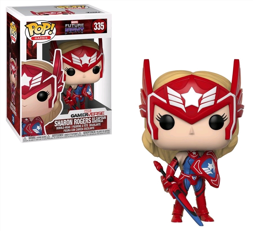 Future Fight - Sharon Rogers as Captain America Pop!/Product Detail/Standard Pop Vinyl