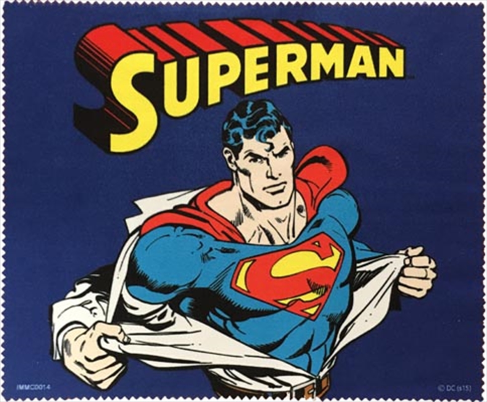 DC Comics - Superman  Microfibre Cloth/Product Detail/Cleaners